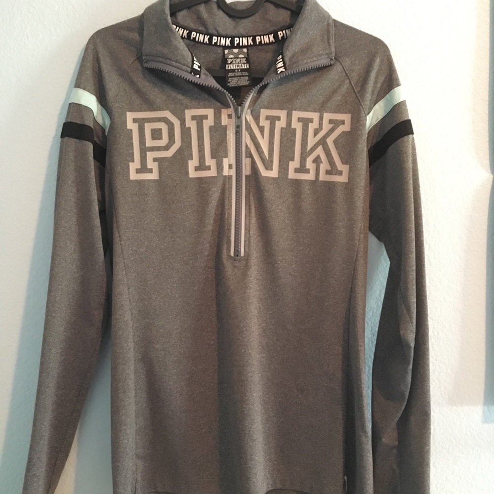 VS Pink quarter zip